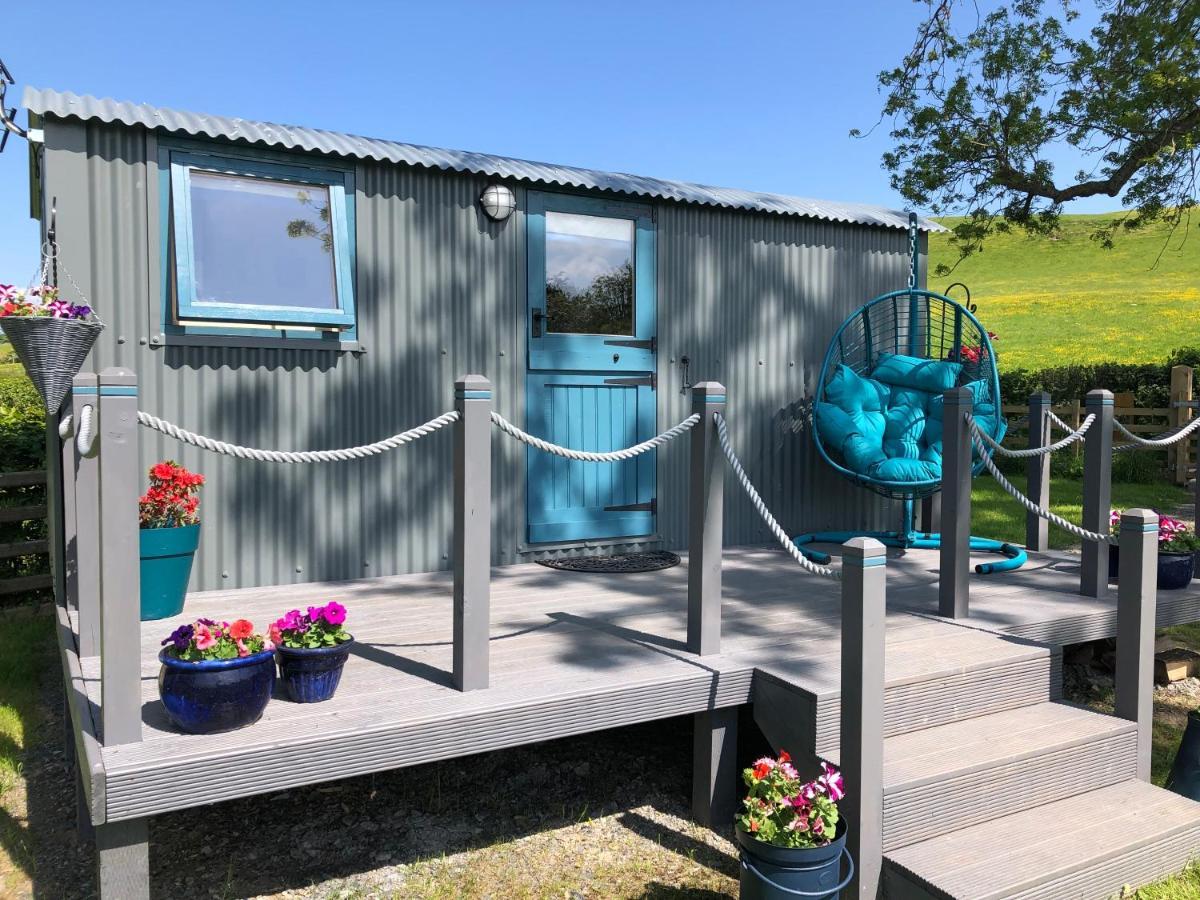 The Peacock Shepherds Hut At Hafoty Boeth Corwen Eksteriør billede