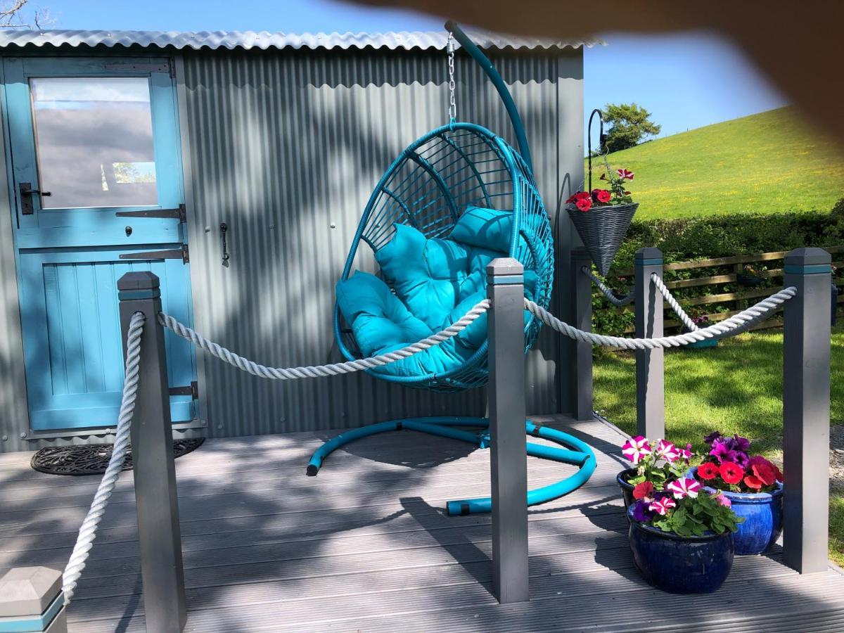 The Peacock Shepherds Hut At Hafoty Boeth Corwen Eksteriør billede
