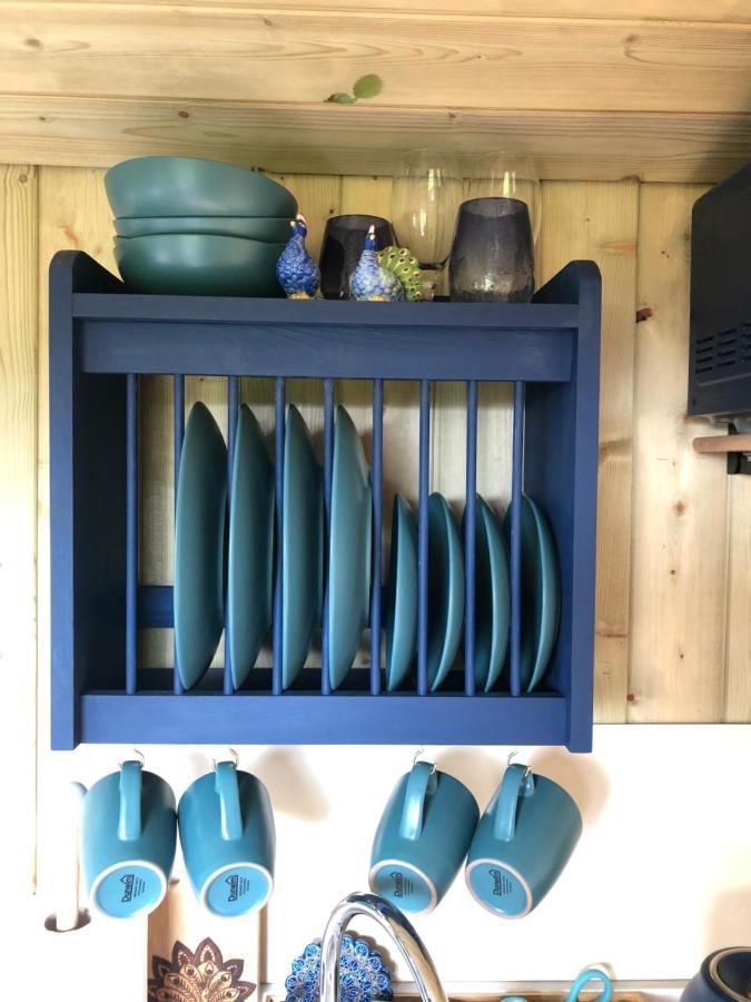 The Peacock Shepherds Hut At Hafoty Boeth Corwen Eksteriør billede